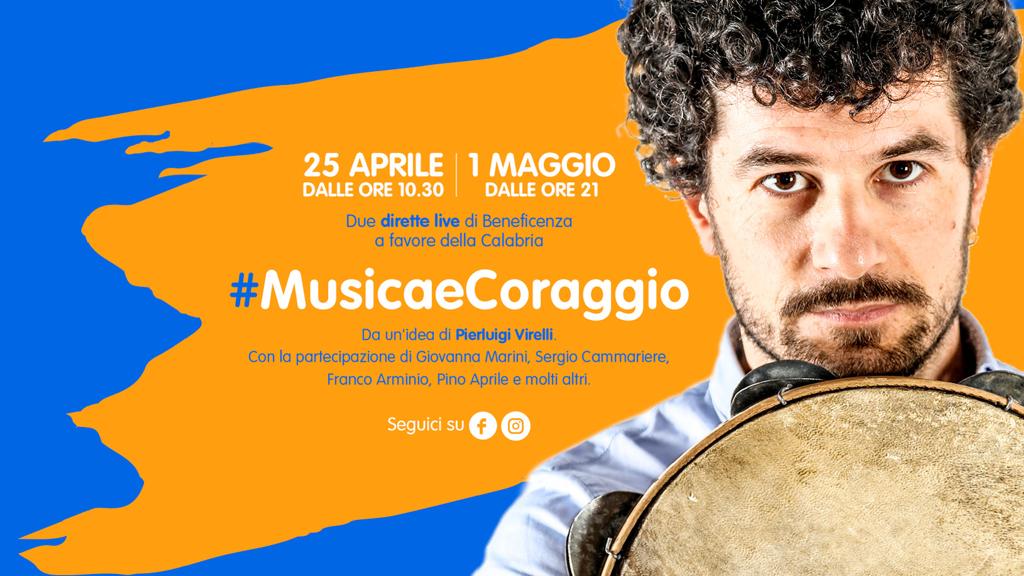 #MusicaeCoraggio: l’evento social che mette in rete l’arte dei suoni, la cultura e la solidarietà