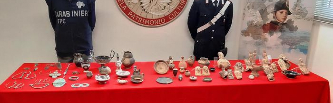 Nucleo tutela patrimonio culturale Carabinieri, recuperati beni per 10 milioni