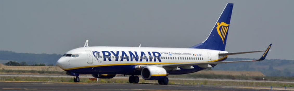 Aeroporti: nuovi voli Ryanair da Lamezia per Perugia e Verona