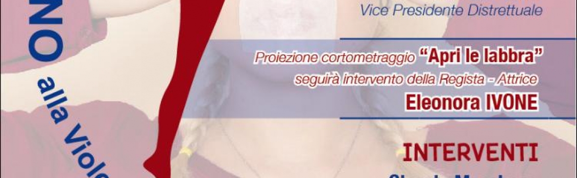 Violenza domestica in tempo di covid, la Fidapa Rende dice NO