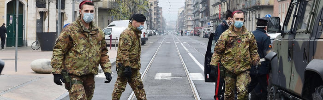 Da domani controlli anche da militari