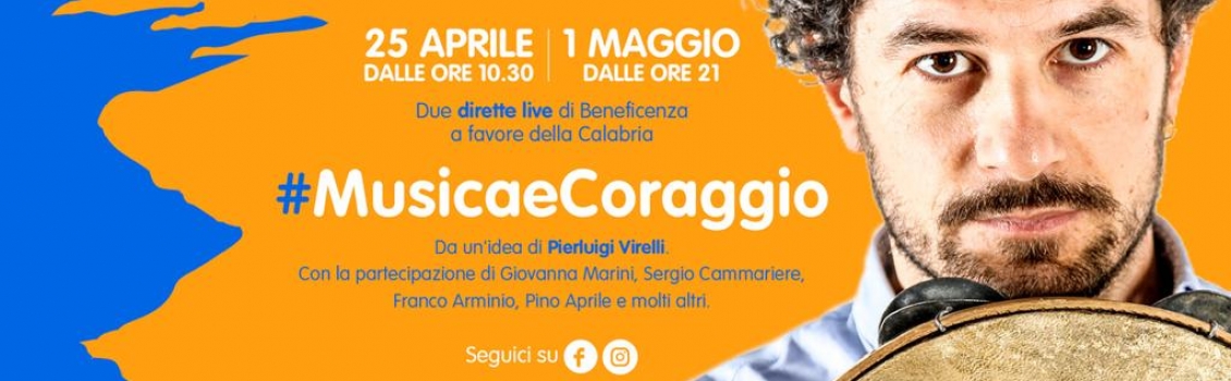 #MusicaeCoraggio: l’evento social che mette in rete l’arte dei suoni, la cultura e la solidarietà