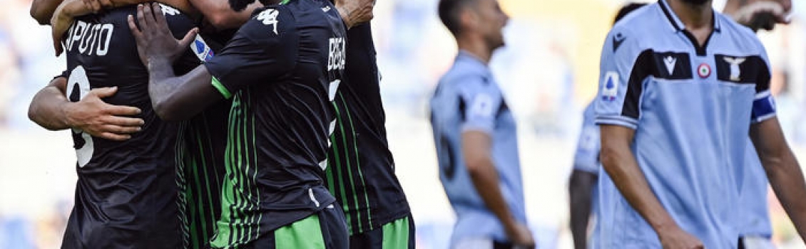 Serie A: Lazio Sassuolo 1-2